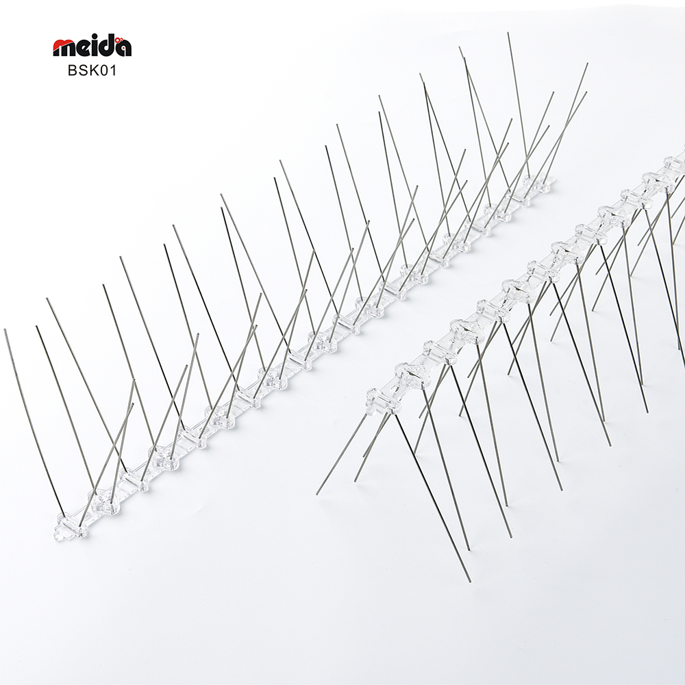 Removable Outdoor durable practical long-term use stainless steel bird spikes